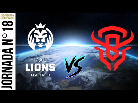 Mad Lions Madrid VS BISONS ECLUB JORNADA 18 SUPERLIGA VERANO 2022 LEAGUE OF LEGENDS highlight