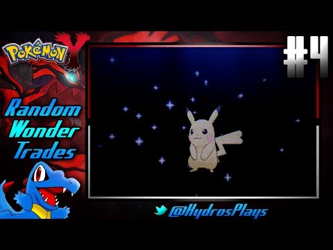 Pokemon X and Y Random Wonder Trades - #4 - PIKA PIKA! PIKACHU!!!