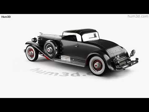 Duesenberg Model J 1931 3D model by 3DModels.org