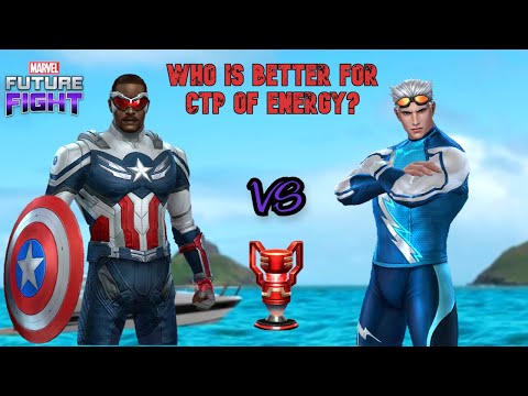 Quicksilver(Summer days) vs Captain America(Falcon) - Marvel Future Fight