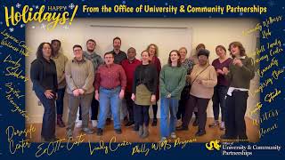 Happy Holidays from Drexel University's Office of University & Community Partnerships