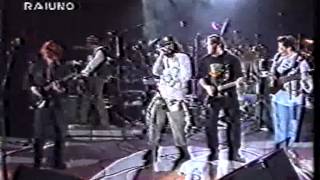 Frankie Hi NRG live Roma - Primo Maggio 1995 con i Meglio di No, Frank Nemola, Peppe Stefanelli
