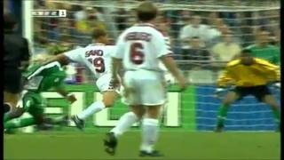 Michael Laudrups Assist gegen Nigeria