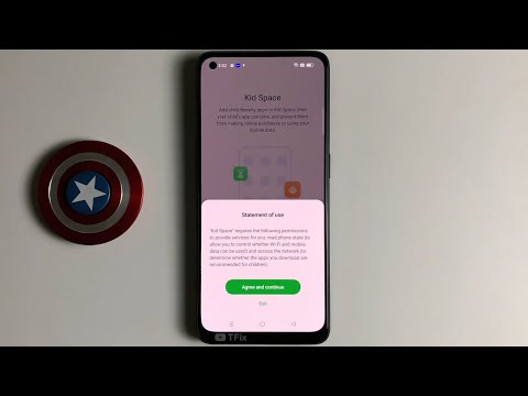 Kid Space on OPPO Reno7 Android 12