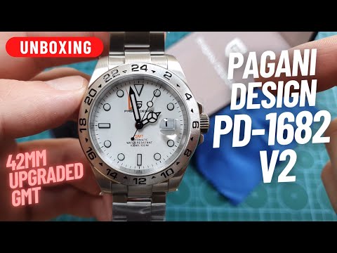 THE BEST VALUE EX2 HOMAGE? UNBOXING: PAGANI DESIGN PD-1682 V2 42MM GMT SAPPHIRE AUTO