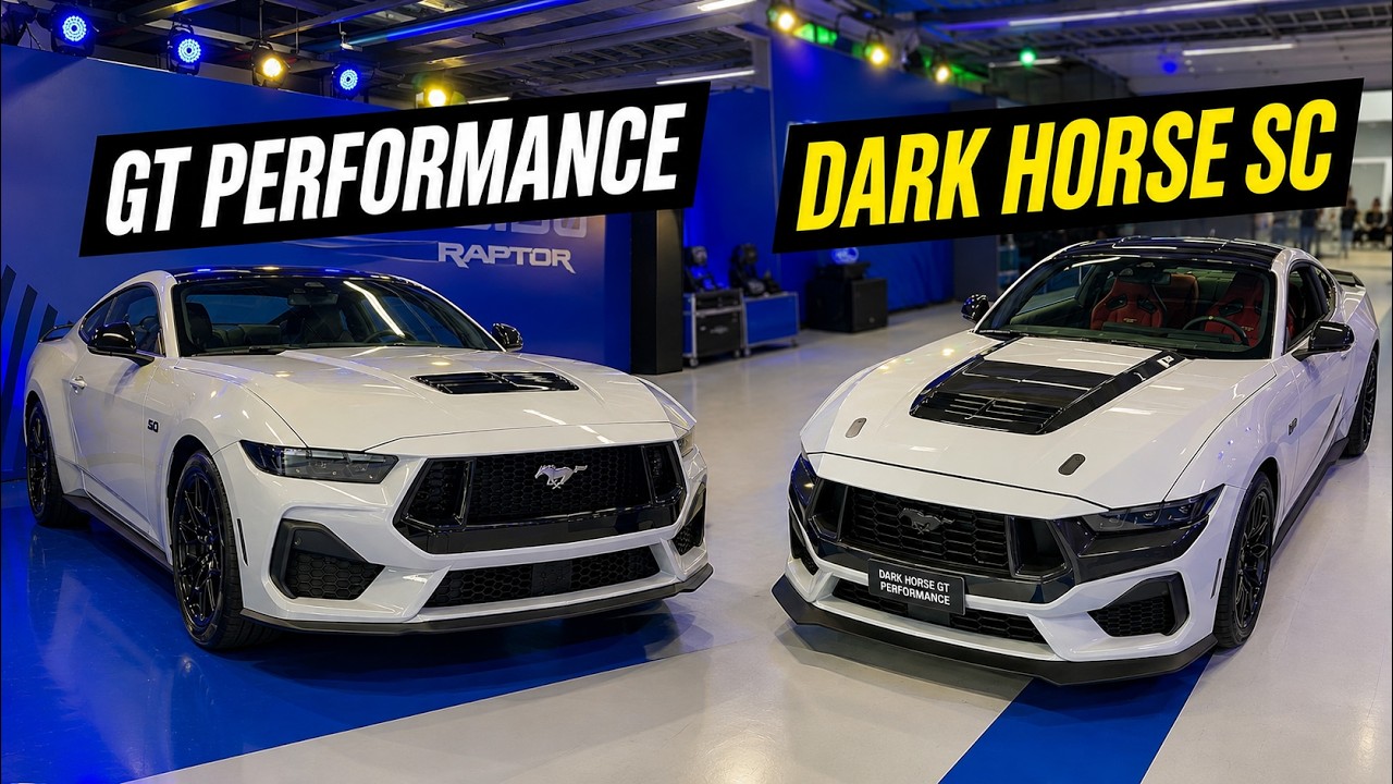 CONHEÇA O NOVO MUSTANG GT PERFORMANCE E O MUSTANG DARK HORSE SC