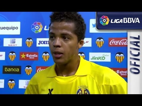 Entrevista | Interview Gio tras el Valencia CF (2-1) Villarreal CF - HD