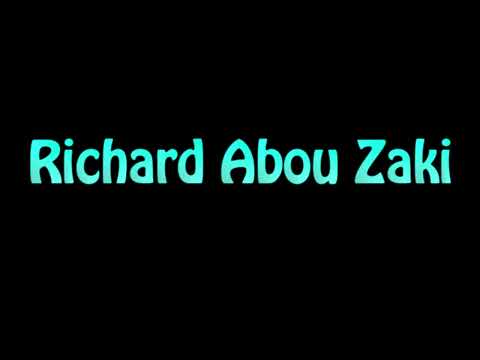 Learn How To Pronounce Richard Abou Zaki
