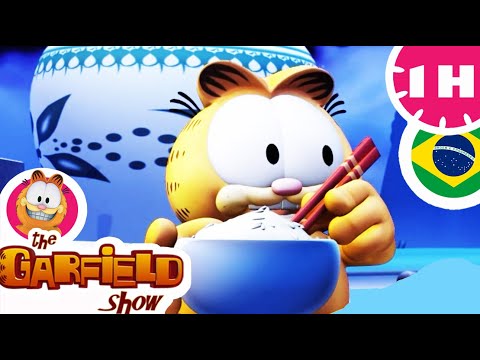 🇨🇳Garfield vai à China!🇨🇳- Compilação HD