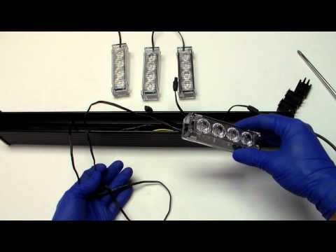 Light Head Module Exchange Guide for CPS Authority Emergency Warning Light Bar Sticks