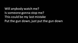 Put The Gun Down by Andy Black - Lyric video