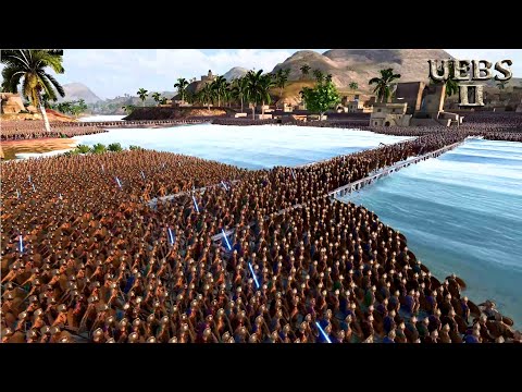 205,000 SPARTANS & LASER KNIGHTS vs 2,000,000 ORCS | Ultimate Epic Battle Simulator 2 | UEBS 2