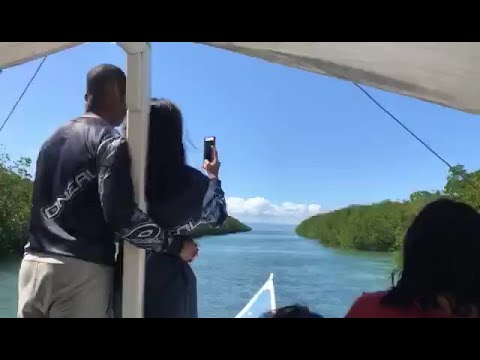 My beautiful niece, Razel, takes her family and boyfriend to a Floating Cottage in the Philippines