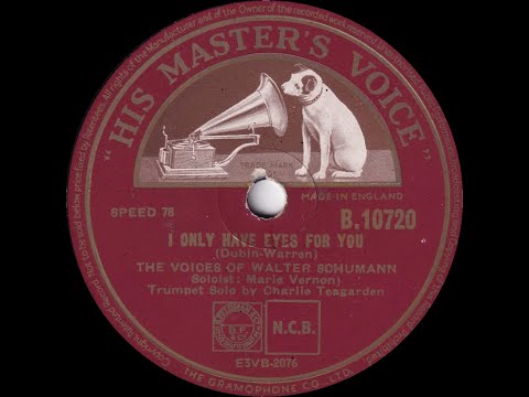 The Voices Of Walter Schumann - I Only Have Eyes For You