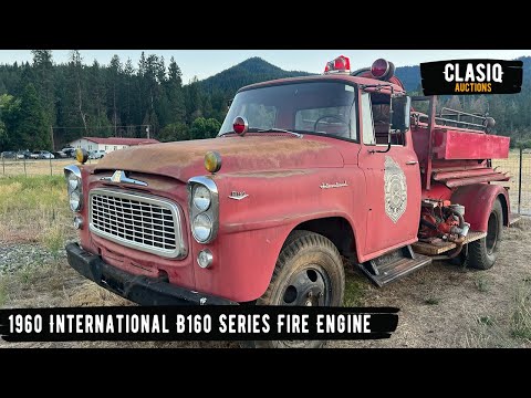 1960 International B160 Series Fire Engine Walk Around