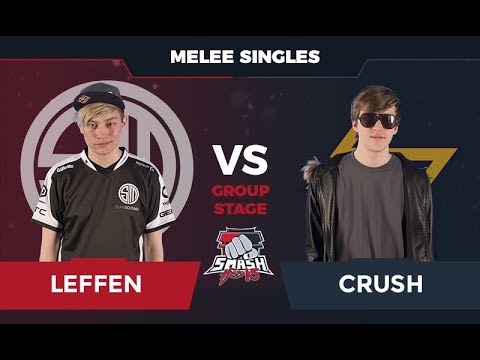 Leffen vs Crush - Melee Singles: Group C - Smash Summit 5