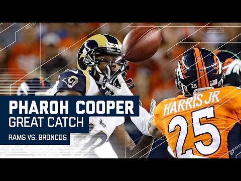 Jared Goff Fires to Pharoh Cooper, Makes a Ridiculous Catch! | Rams vs. Broncos (Preseason) | NFL