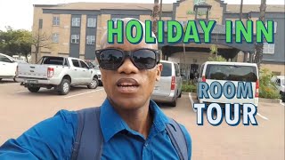 Holiday Inn Hotel OR Tambo Airport Room Tour | Day in a Life of a Broke Student 