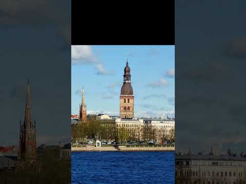 Hey You. Riga panorama from Daugava river side #rigatravel