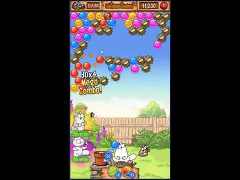 Simon's Cat Pop Time Level 845 - NO BOOSTERS 😺 | SKILLGAMING ✔️