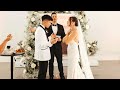 GROOM CRIES FOR THE FIRST TIME IN 10 YEARS (full wedding worship)