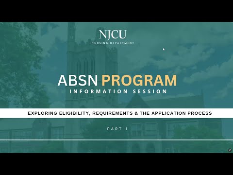 Njcu Accelerated Nursing Program