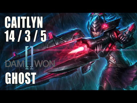 DWG Ghost CAITLYN vs JHIN | ADC | GrandMaster | Korea | 14/3/5