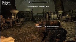 Skyrim model ship location