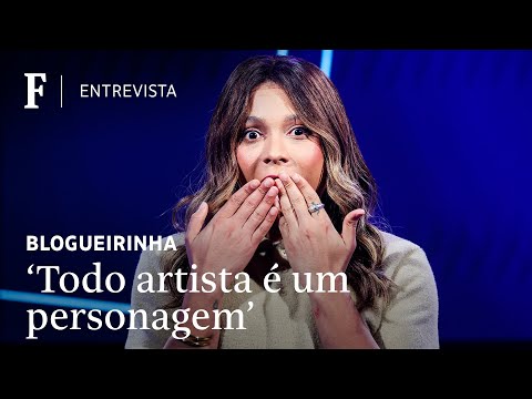 What it's like to be face to face with Blogueirinha, who isn't afraid to make fun of the stars