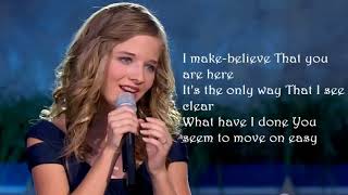 Jackie Evancho - Everytime (Lyric)