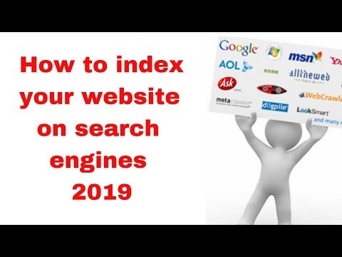 How to index your website on search engines 2019