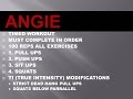 CrossFit Angie, Sample Video From My Video Exercise/Workout Library Ep. 9