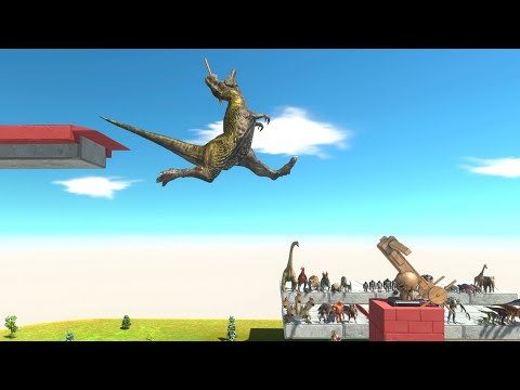 Trap GIANT BALLISTA Who Can Dodge? ► Animal Revolt Battle Simulator