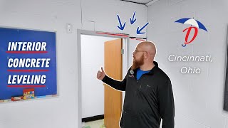 Watch video: Interior Concrete Slab Lift with PolyLevel...