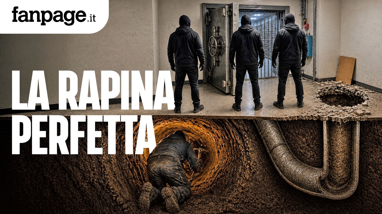 12 metri di tunnel sotto Napoli: la VERA STORIA della rapina alla Credit Agricole