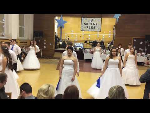 Polonéza Tupesy Školní ples 2018