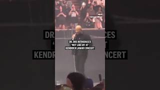 Dr. Dre introduces ‘Not Like Us’ at Kendrick Lamar concert