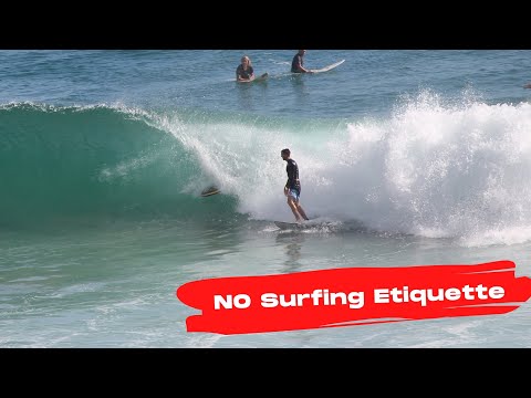 NO SURFING ETIQUETTE: Part 1- Snowballing, Drop ins and Running over people.