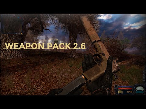 Оружейный Пак на Сталкер Чистое Небо(STCS Weapon Pack 2.6)