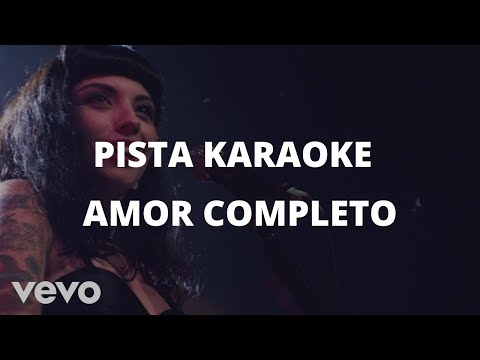 Mon Laferte - Amor Completo (PISTA KARAOKE)
