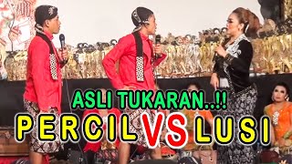 Download lagu Percil Cs   Lusi Brahman : Percil emosi tukaran karo Mbak Lusi sampek jotos - jotosan.. Jan lucu pol mp3