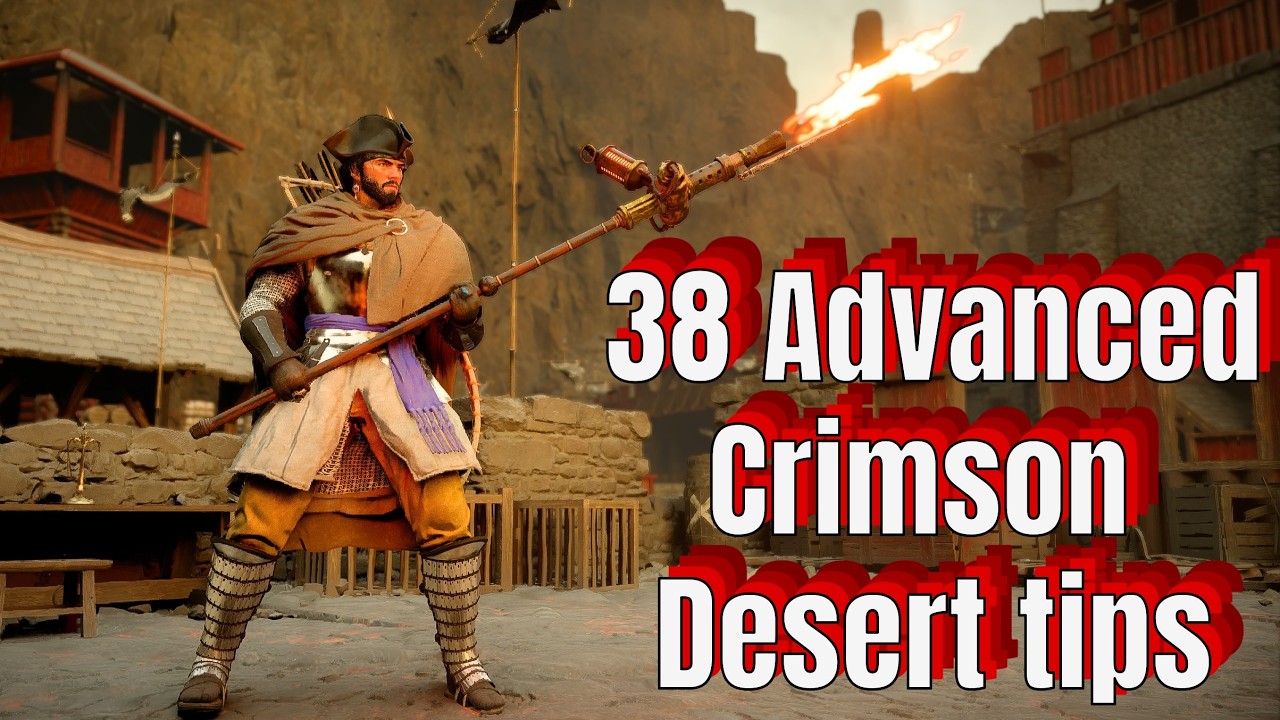 38 Advanced Crimson Desert tips and tricks you need to know!