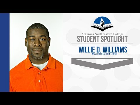 ANC Student Spotlight: Willie D. Williams