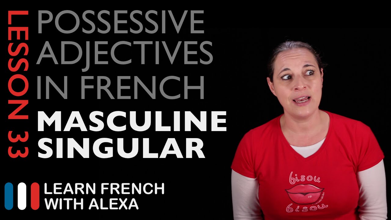 French Possessive Adjectives (Masculine Singular)