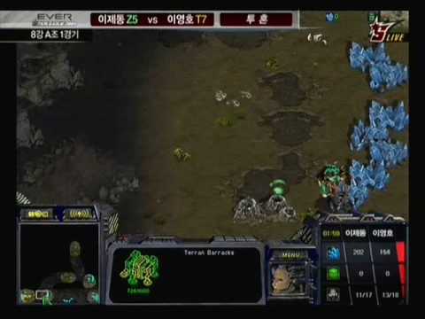 Ever OSL 2009 Ro8 Flash vs Jaedong G1 P1of2 Fighting Dec 18.wmv