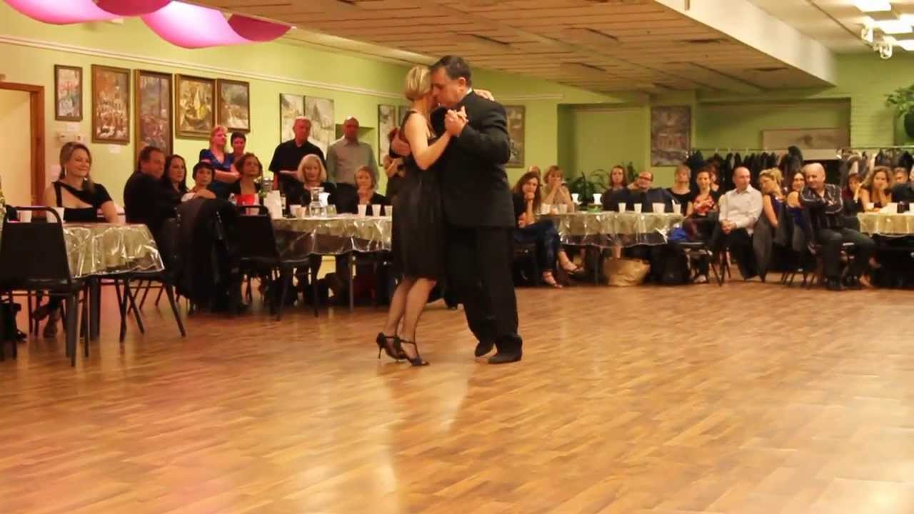 Claudio Strang & Isabella Szymonowicz Perform to a Milonga in Chicago
