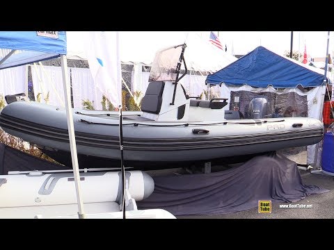 2017 Zodiac Pro 5.5 Inflatable Boat - Walkaround - 2017 Annapolis Sail Boat Show