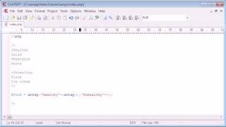 Beginner PHP Tutorial - 40 - Multi-dimensional Arrays