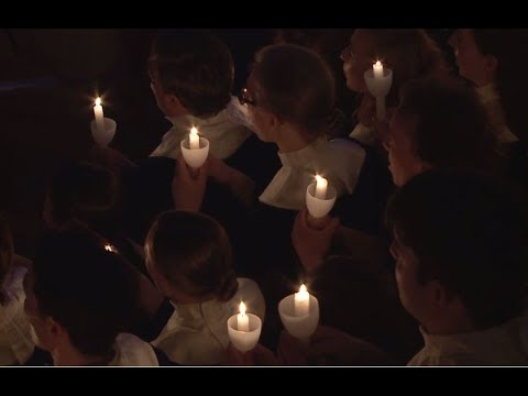 See Amid the Winter’s Snow arranged by Dan Forrest, Luther College Combined Ensembles