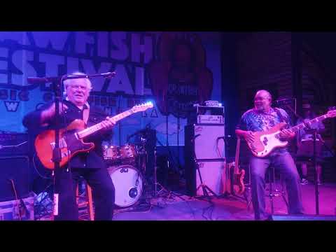 Thumbnail for PBS (Porter Batiste Stoltz) 5/1/23 NOLA Crawfish Fest (posing for a photo) by Brian Stoltz